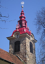 Barvanje cerkvenih zvonikov